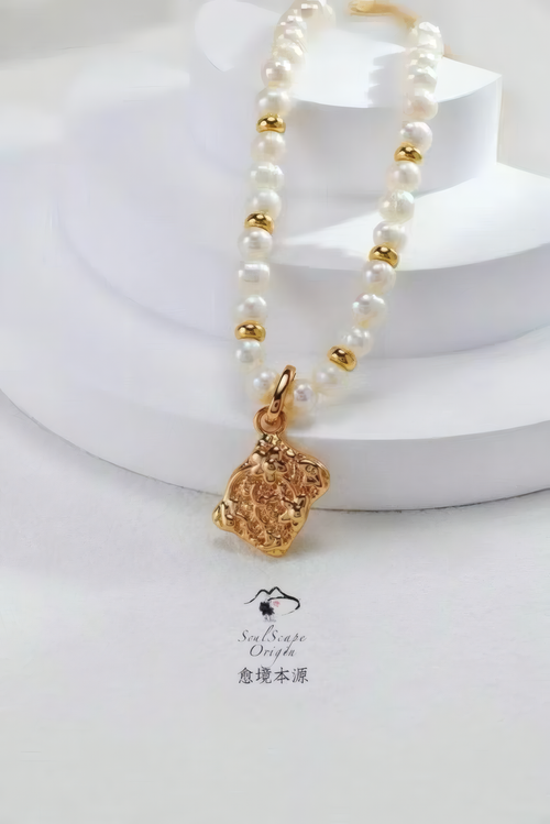双面灵韵珍珠项链
